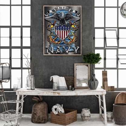 Us Army Eagle - Full Square Drill Diamond Painting 30*40CM
