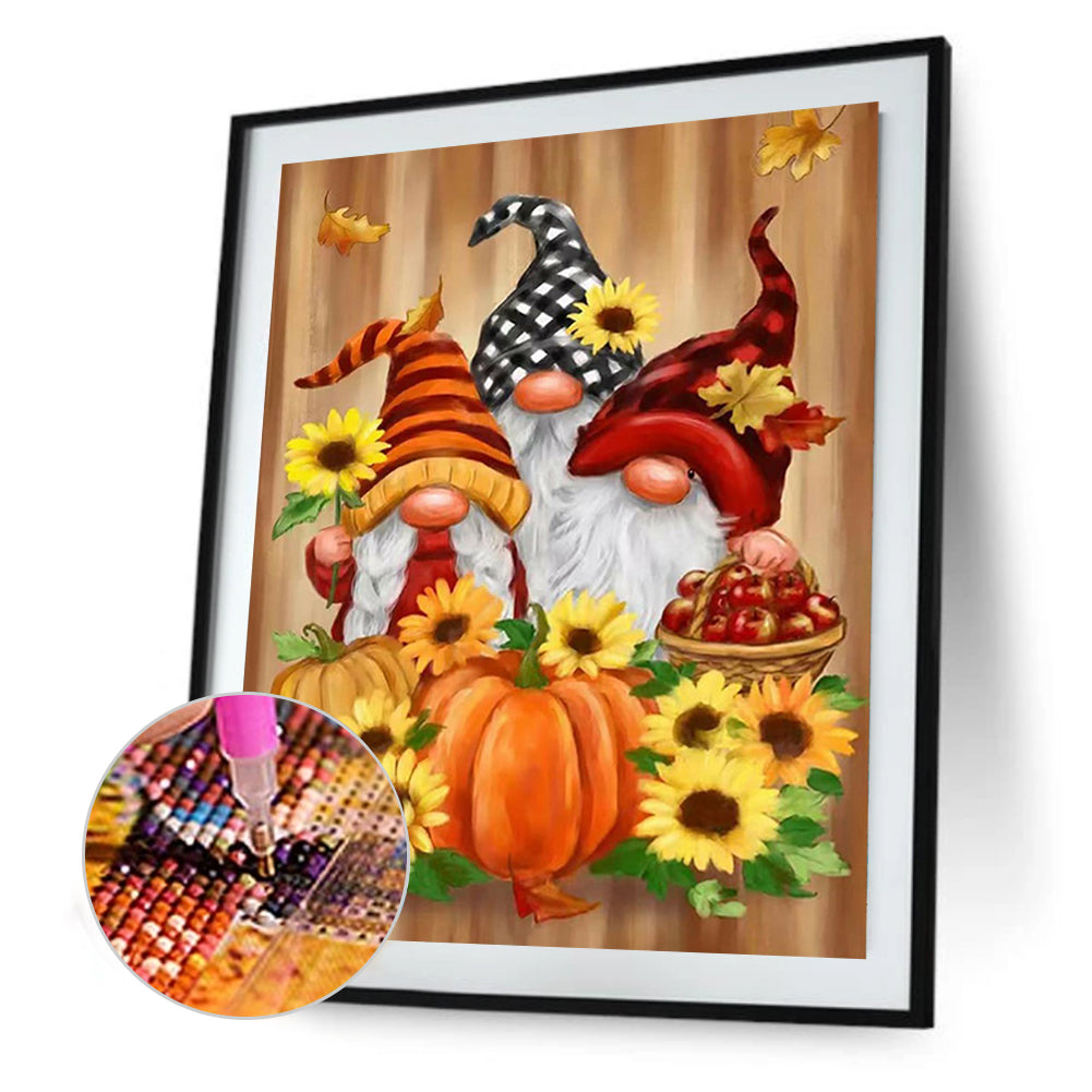 Sunflower Goblin - Full Square Drill Diamond Painting 30*40CM