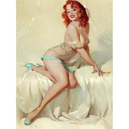 Sexy Girl - Full Round Drill Diamond Painting 40*50CM