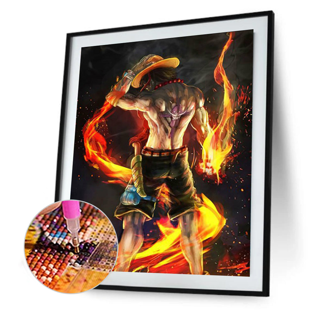 One Piece - Full Square Drill Diamond Painting 30*40CM