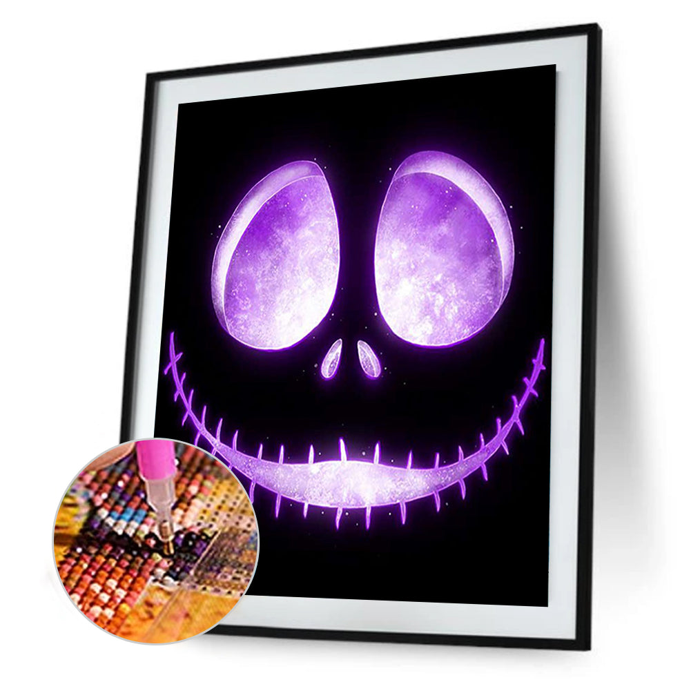 Skull Jack - Full Square Drill Diamond Painting 30*40CM