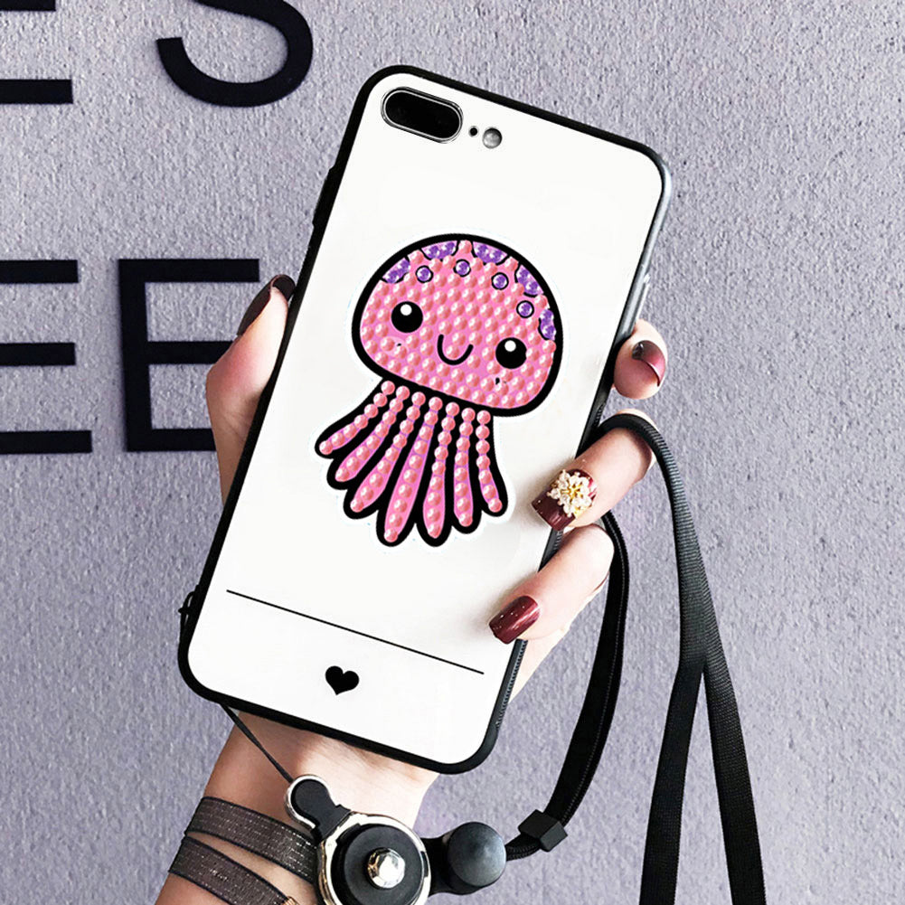 2pcs Gem Sticker Cartoon Animal DIY Paint by Numbers for Kids Adult Gift Rewards