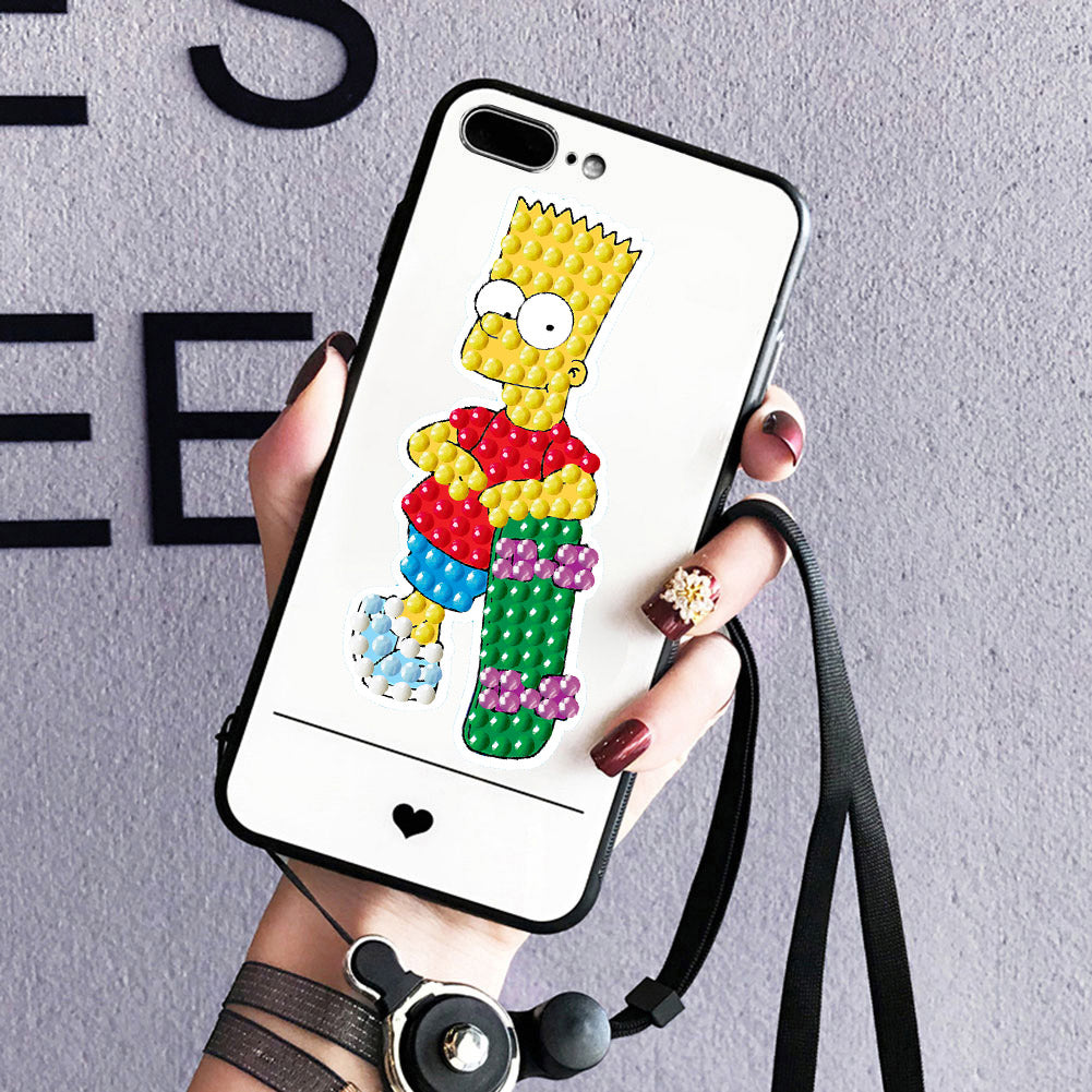 2pcs Gem Sticker Cartoon Animal DIY Paint by Numbers for Kids Adult Gift Rewards