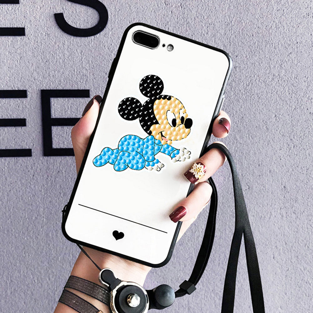 2pcs Gem Sticker Cartoon Animal DIY Paint by Numbers for Kids Adult Gift Rewards