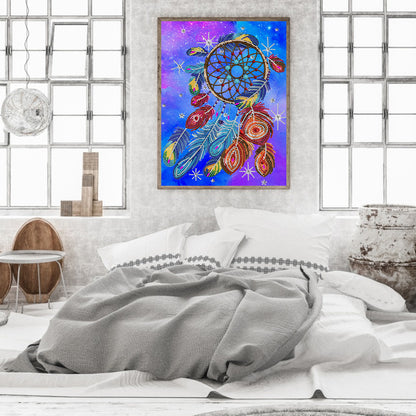 Dreamcatcher - Special Shaped Drill Diamond Painting 30*40cm