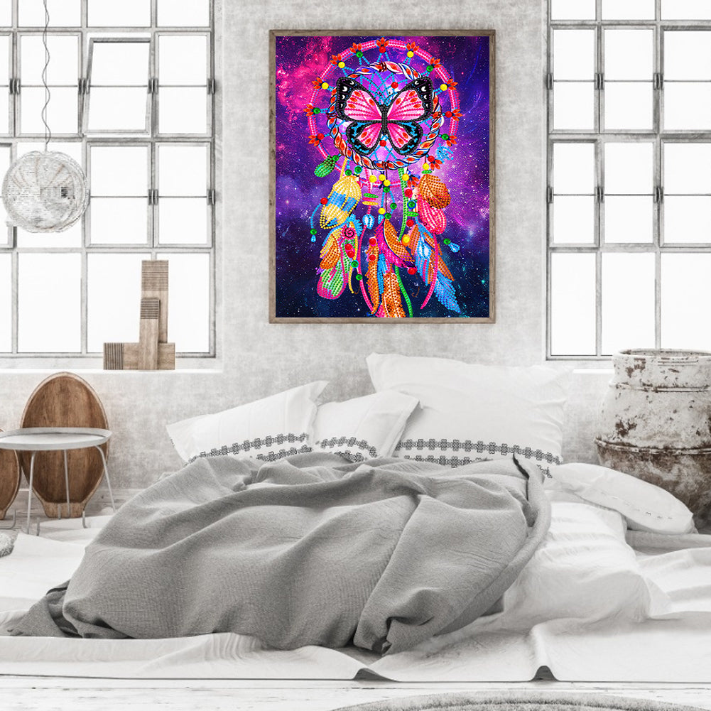 Dreamcatcher - Special Shaped Drill Diamond Painting 30*40cm