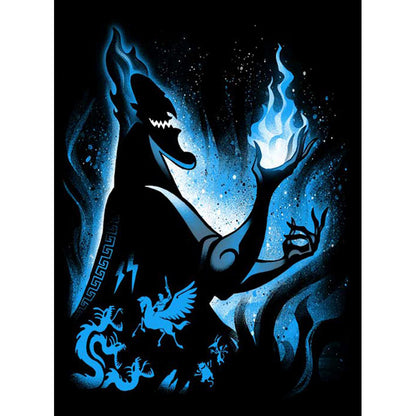 Silhouette King Of The Underworld - Full Round Drill Diamond Painting 40*50CM