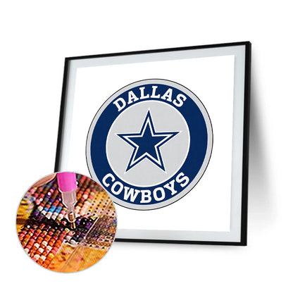 Dallas Cowboys - Full Round Drill Diamond Painting 50*50CM