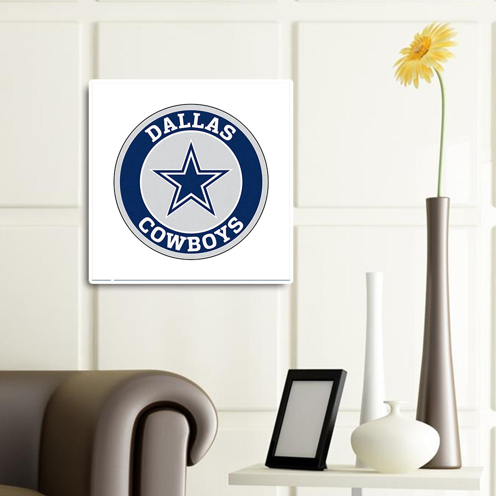 Dallas Cowboys - Full Round Drill Diamond Painting 50*50CM