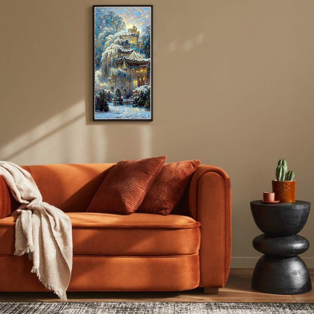 Genting Tiangong - Full Round Drill Diamond Painting 40*70CM