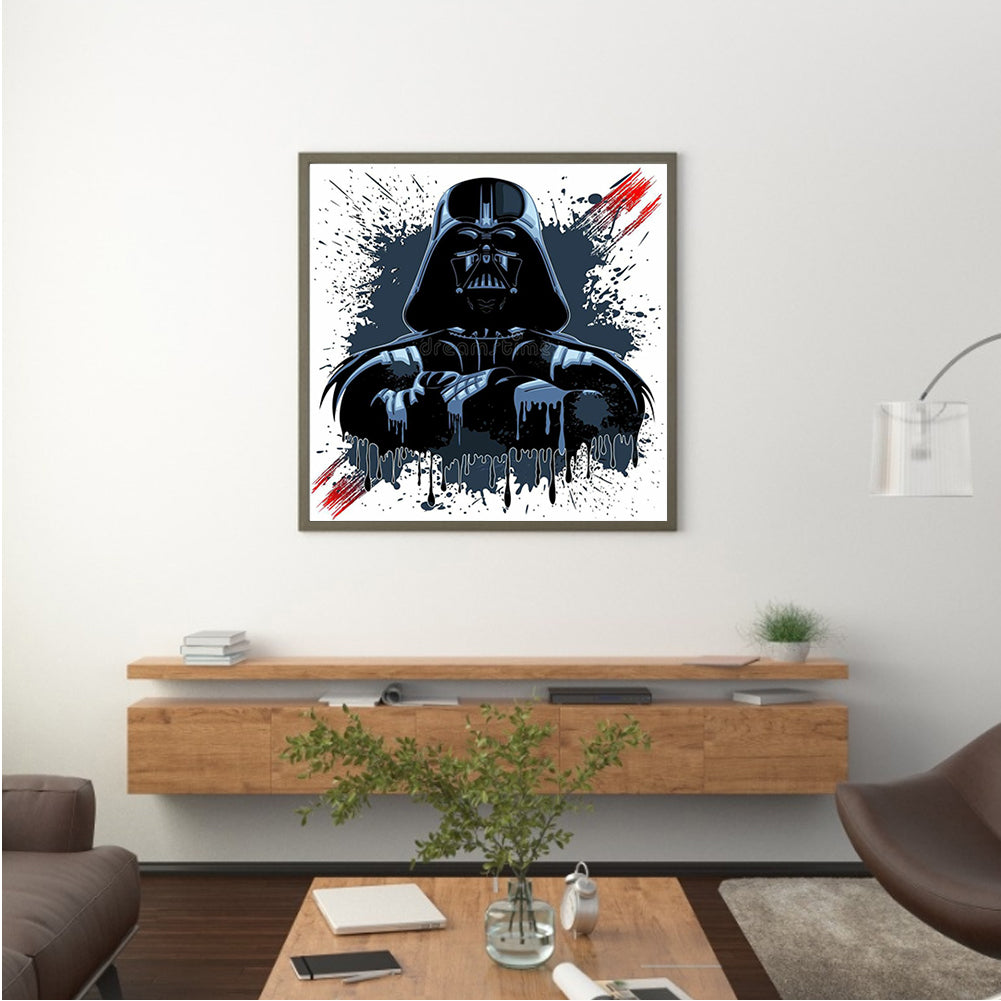 Star Wars: Darth Vader - Full Square Drill Diamond Painting 30*30CM