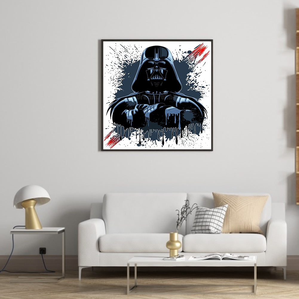 Star Wars: Darth Vader - Full Square Drill Diamond Painting 30*30CM