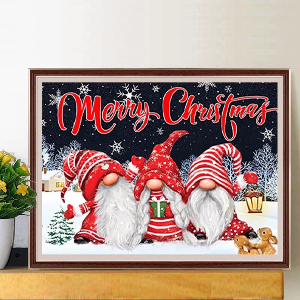 Christmas Goblins - Full Round Drill Diamond Painting 40*30CM