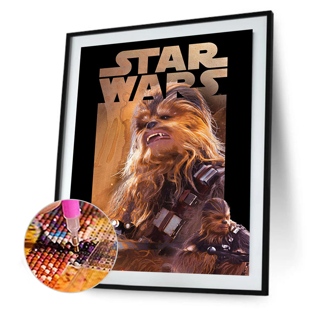 Star Wars: The Force Awakens - Full Round Drill Diamond Painting 40*50CM