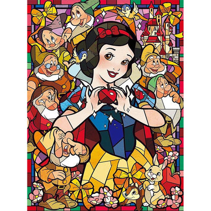 Snow White And The Seven Dwarfs - Full Round Drill Diamond Painting 30*40CM