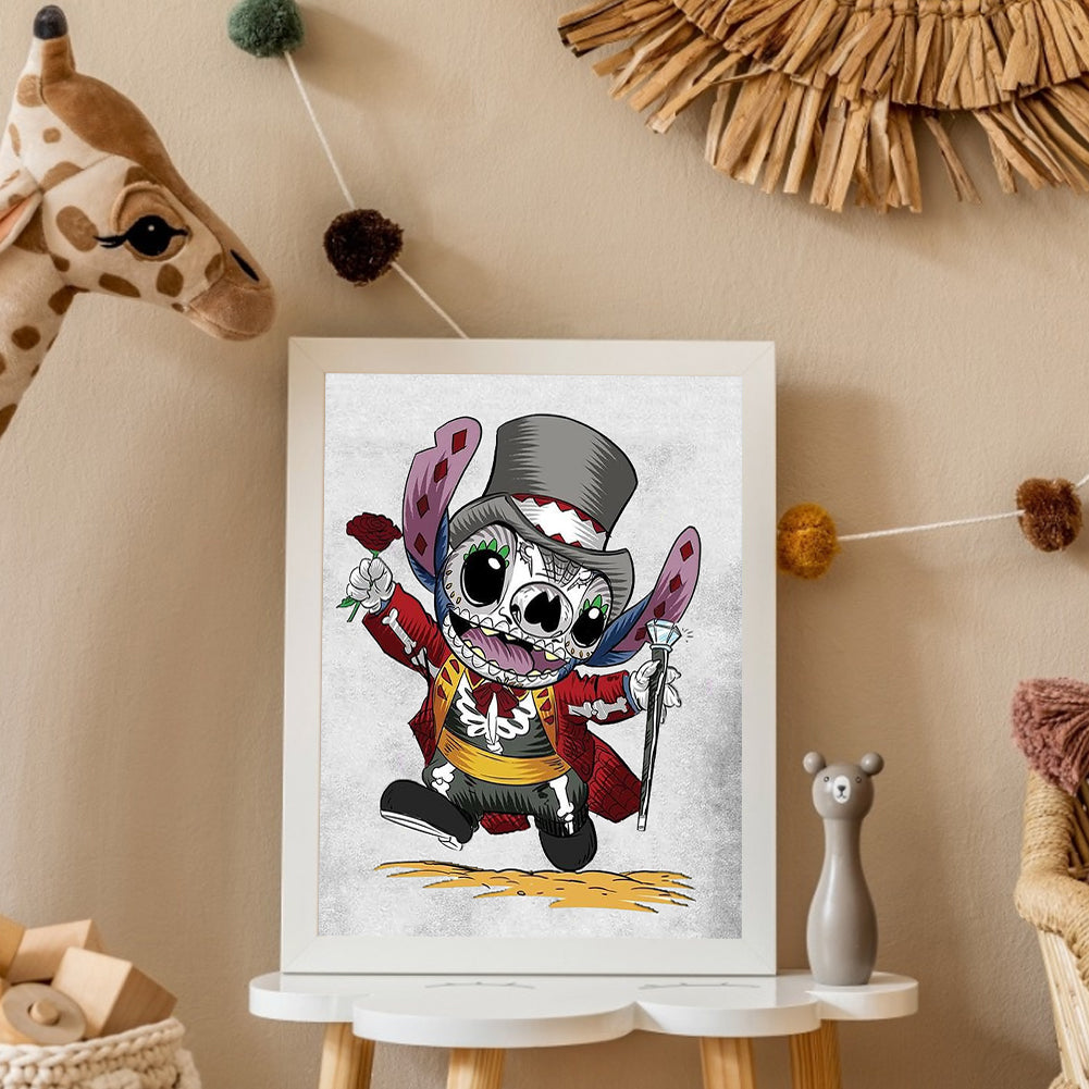 Stitch - Full Round Drill Diamond Painting 30*40CM