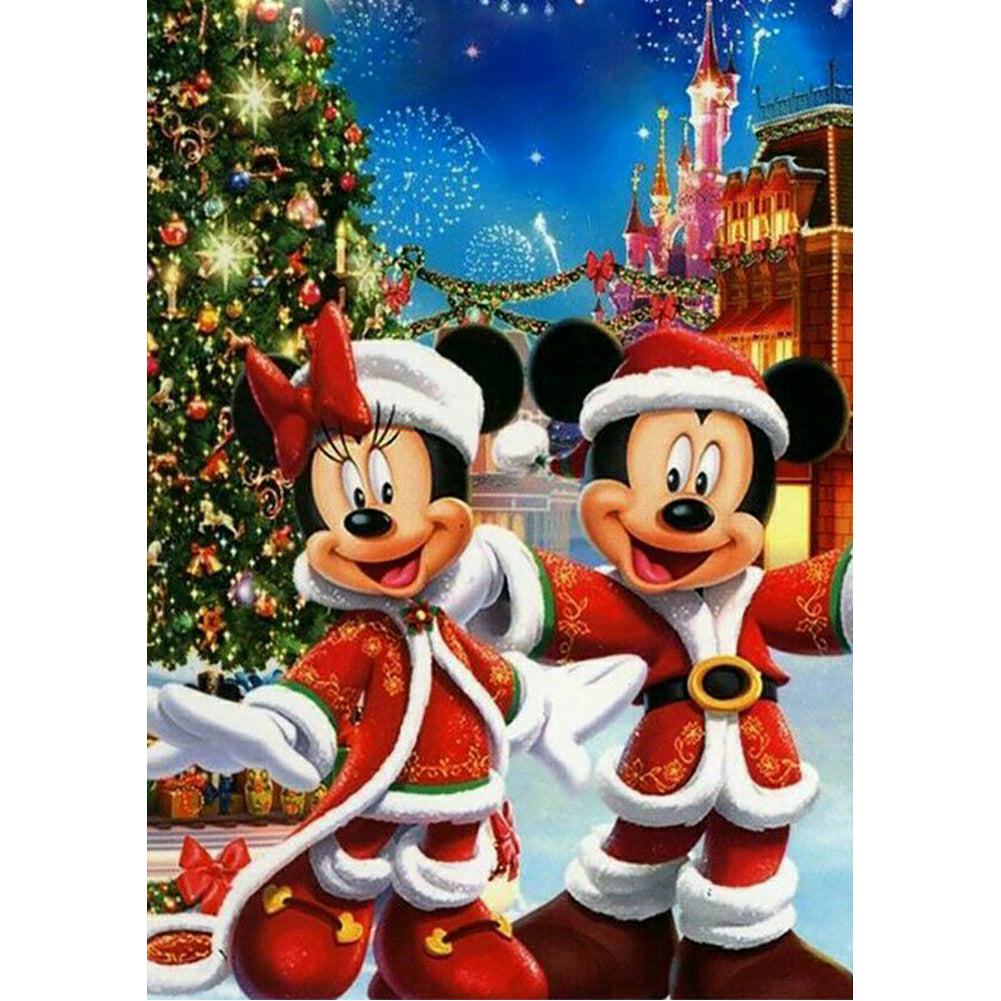 Disney Mickey And Minnie Mouse - Full Square Drill Diamond Painting 40*50CM