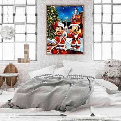 Disney Mickey And Minnie Mouse - Full Square Drill Diamond Painting 40*50CM