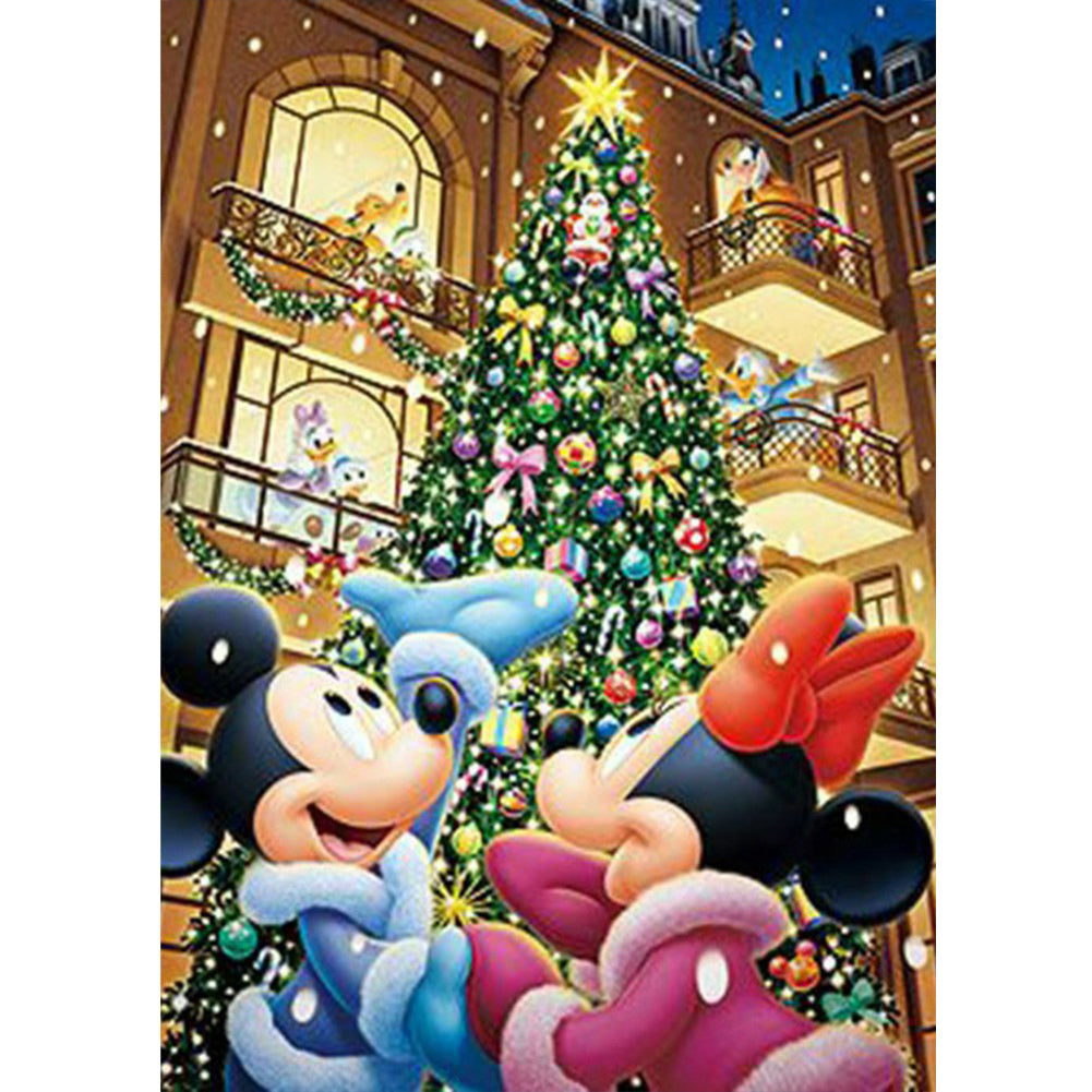 Disney Mickey Minnie - Full Square Drill Diamond Painting 40*50CM