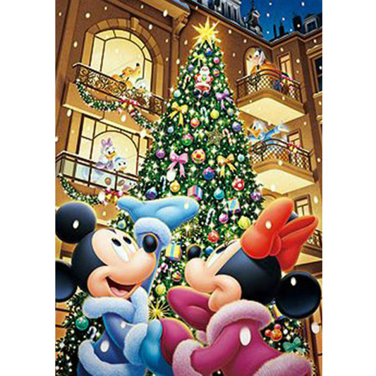 Disney Mickey Minnie - Full Square Drill Diamond Painting 40*50CM