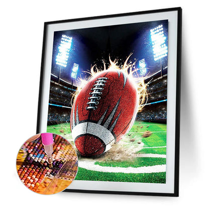Football - Full Square Drill Diamond Painting 40*50CM