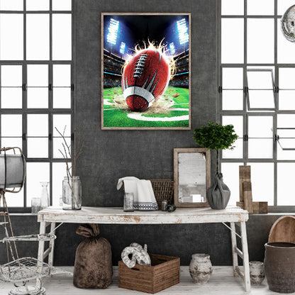 Football - Full Square Drill Diamond Painting 40*50CM