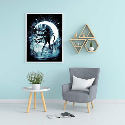 Sailor Moon Crystal Silhouette - Full Round Drill Diamond Painting 50*60CM