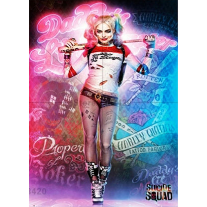 Harley Quinn - Full Square Drill Diamond Painting 40*50CM