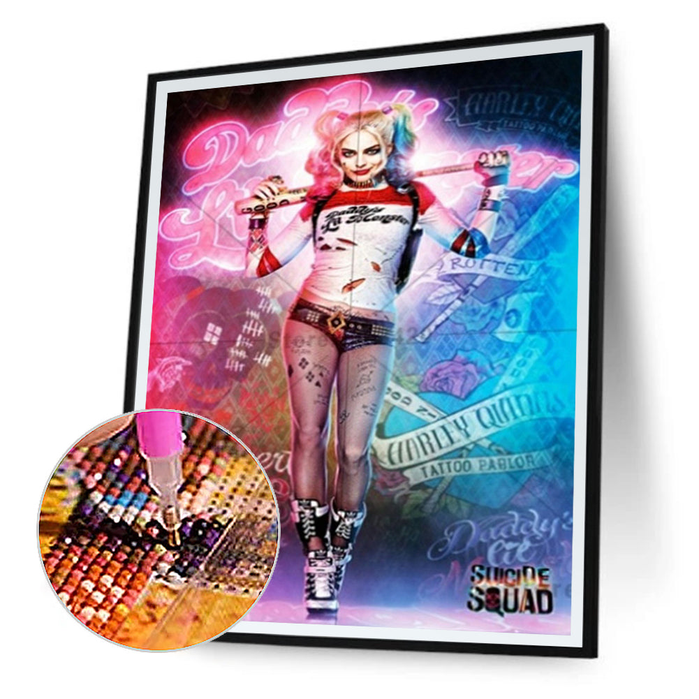 Harley Quinn - Full Square Drill Diamond Painting 40*50CM