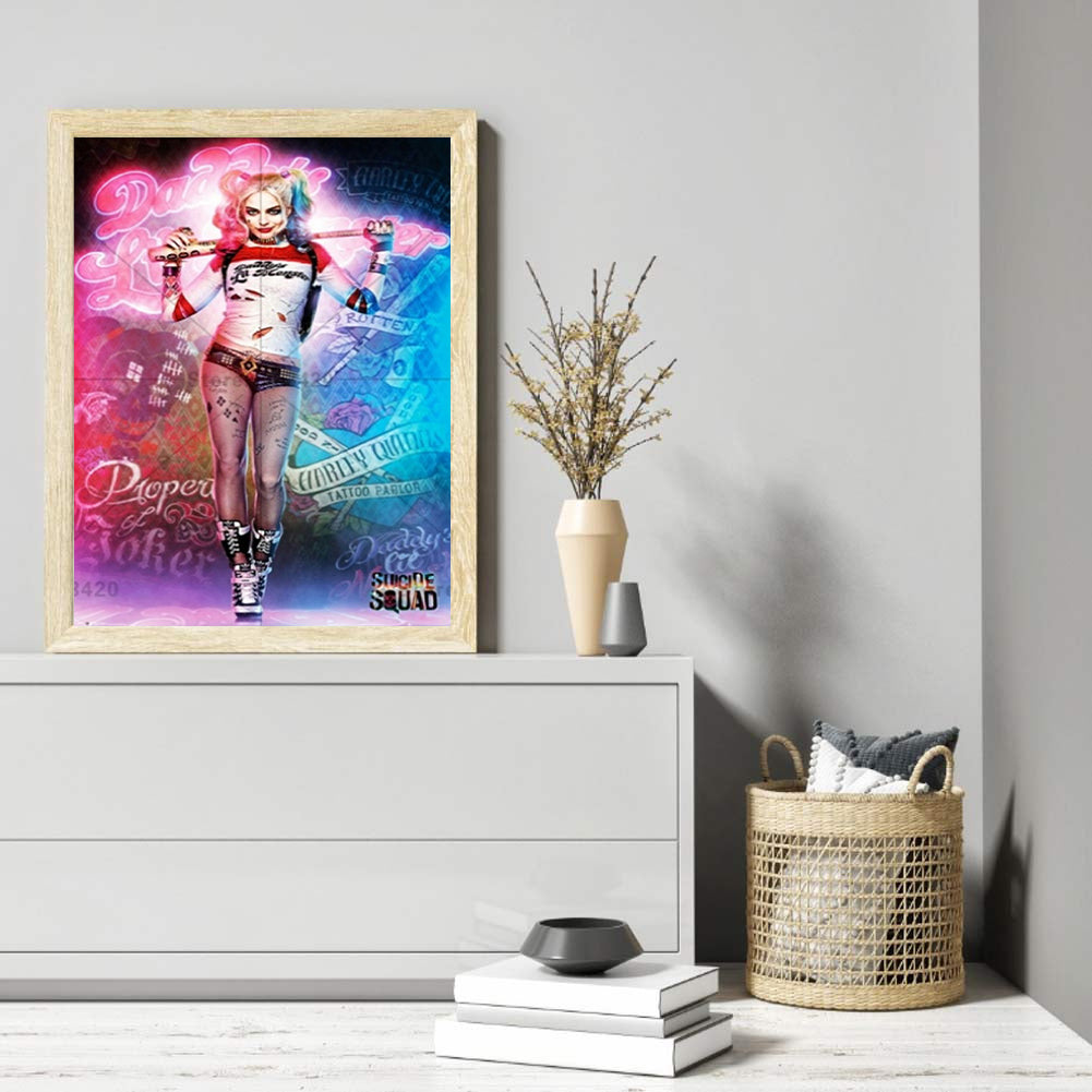 Harley Quinn - Full Square Drill Diamond Painting 40*50CM
