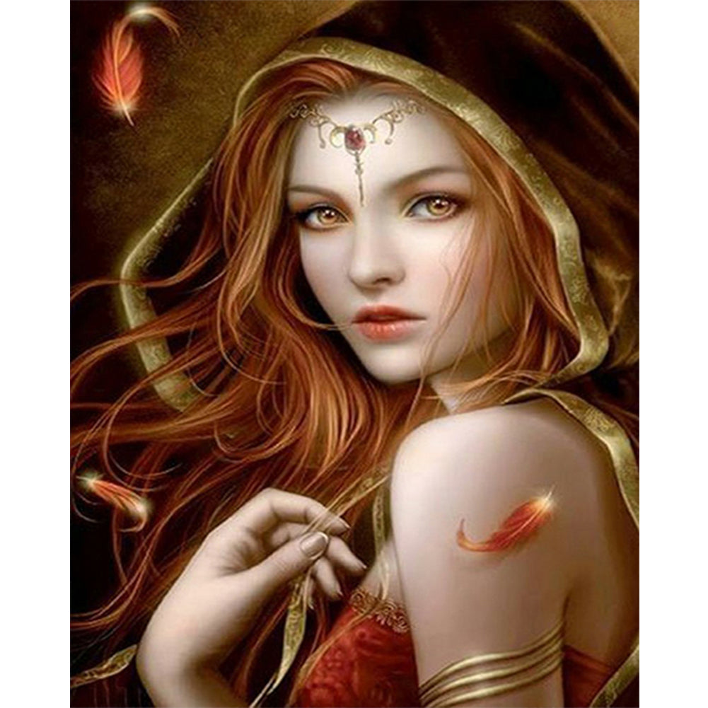 Exotic Woman - Full Square Drill Diamond Painting 40*50CM