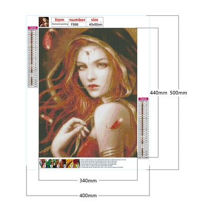 Exotic Woman - Full Square Drill Diamond Painting 40*50CM