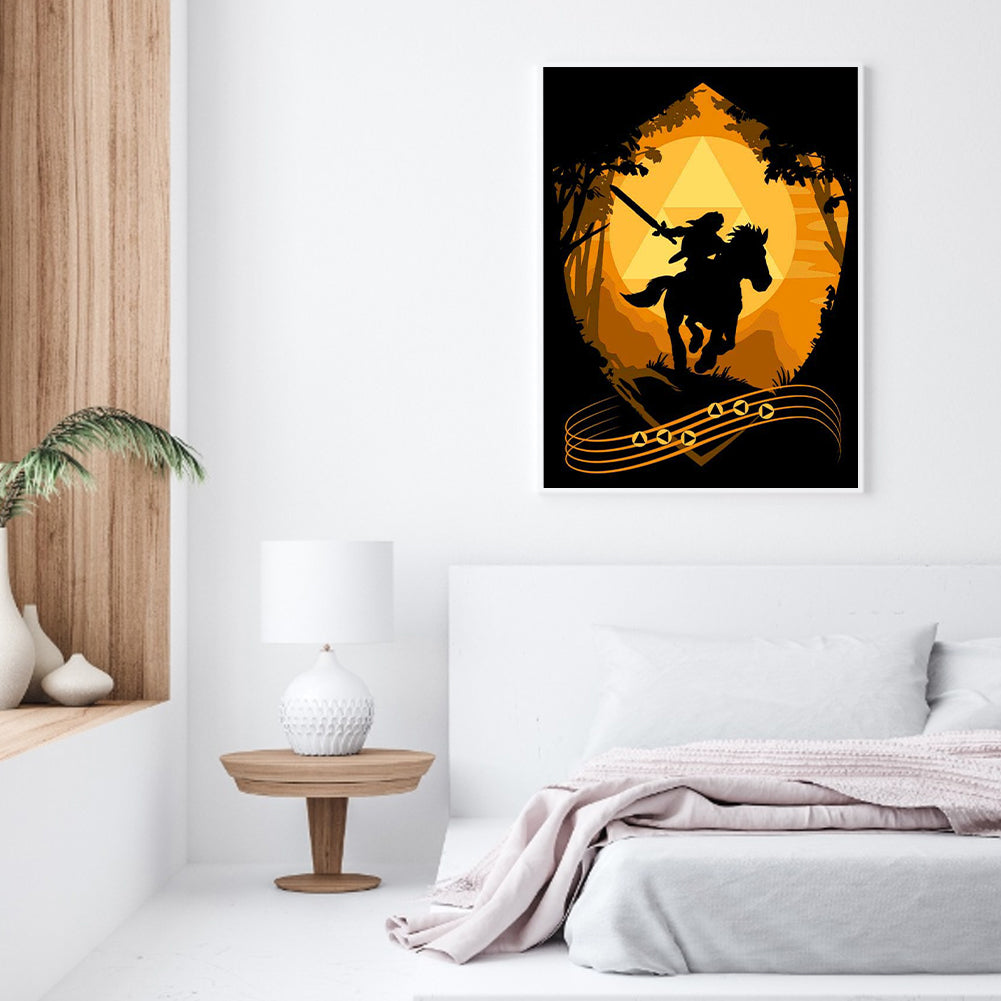 Epona Song - Full Square Drill Diamond Painting 40*50CM