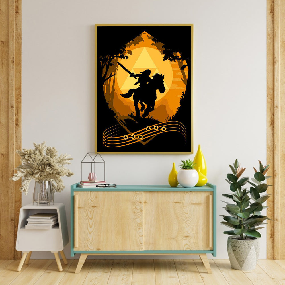 Epona Song - Full Square Drill Diamond Painting 40*50CM