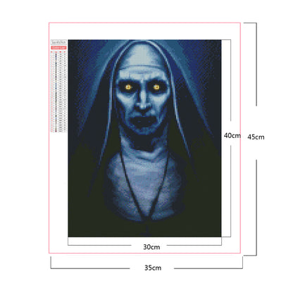 Devil Saint - Full Square Drill Diamond Painting 30*40CM