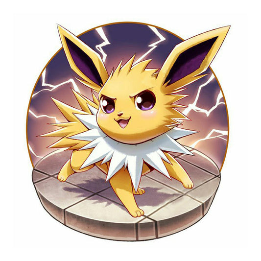 Pok¨¦mon Eevee - Full Square Drill Diamond Painting 30*30CM