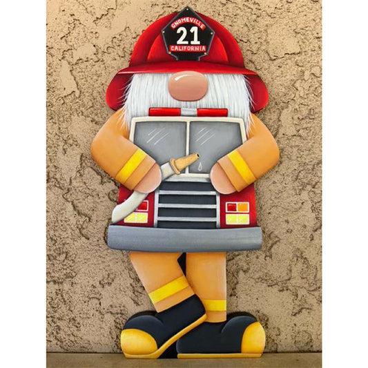 Gingerbread Man Gnome - Full Square Drill Diamond Painting 30*40CM