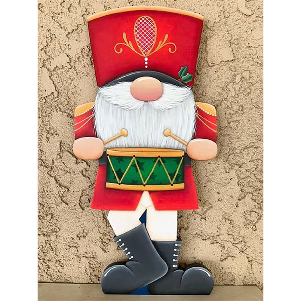 Gingerbread Man Gnome - Full Square Drill Diamond Painting 30*40CM