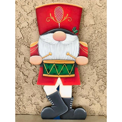 Gingerbread Man Gnome - Full Square Drill Diamond Painting 30*40CM