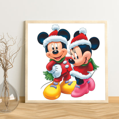 Mickey Mouse 40*40CM(Canvas) Full Square Drill Diamond Painting