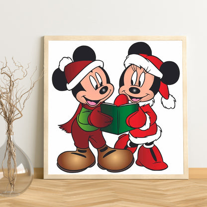 Mickey Mouse 40*40CM(Canvas) Full Square Drill Diamond Painting