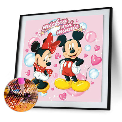 Mickey Mouse 40*40CM(Canvas) Full Square Drill Diamond Painting