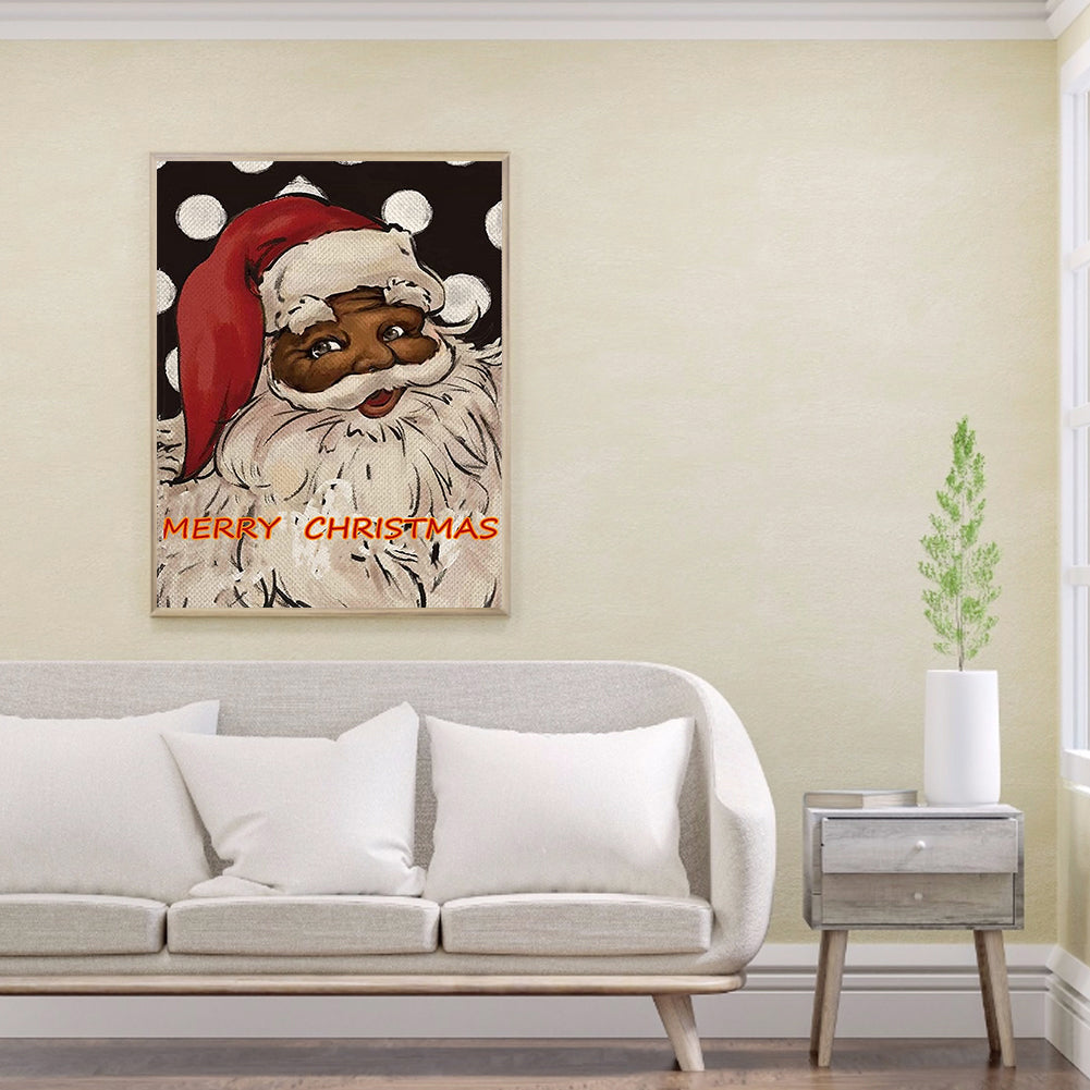 Santa Claus - Full Round Drill Diamond Painting 30*40CM