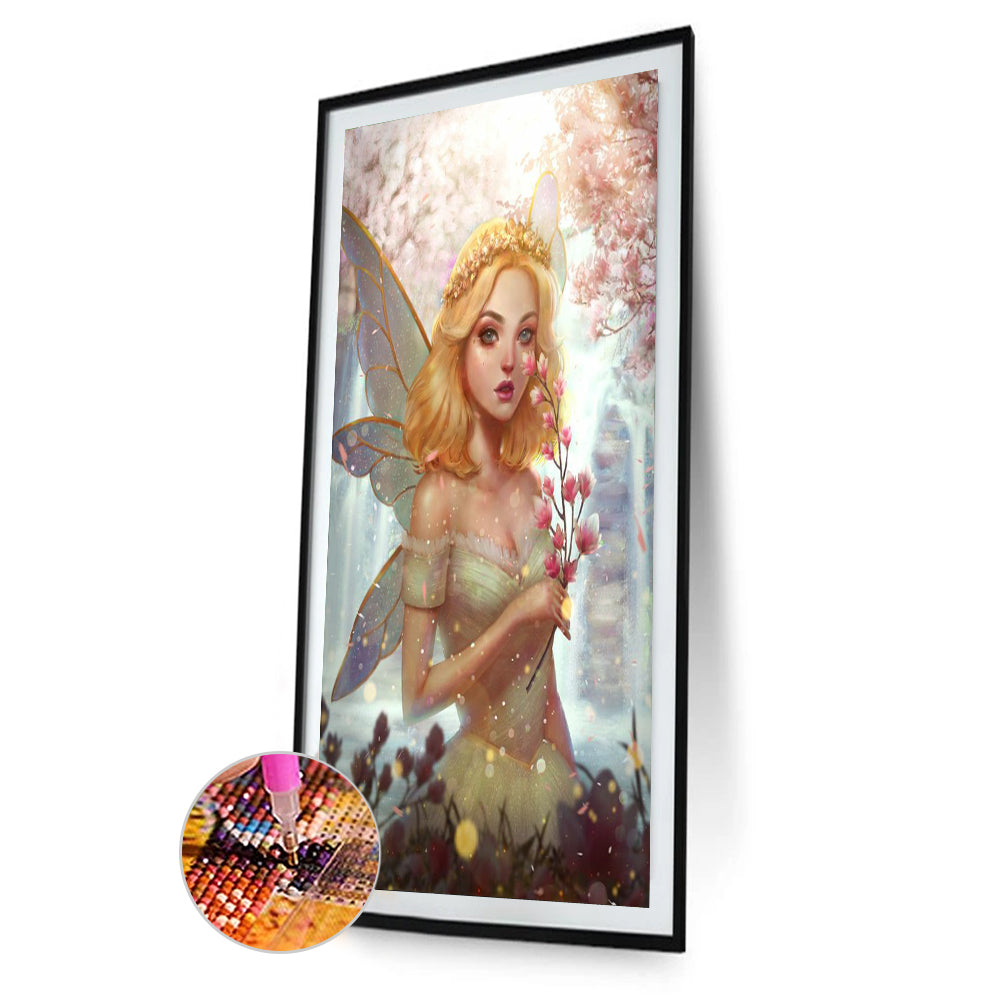 Fairy - Full Round Drill Diamond Painting 30*50CM