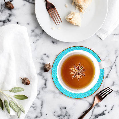 DIY Coasters with Storage Rack Wood Coasters Cartoon Animal Pattern Perfect Gift