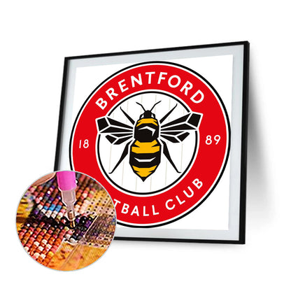 Brentford Football Club - Full Round Drill Diamond Painting 30*30CM