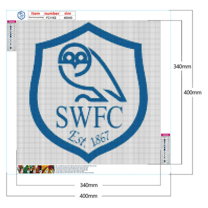 Hillsborough Stadium - Full Square Drill Diamond Painting 40*40CM