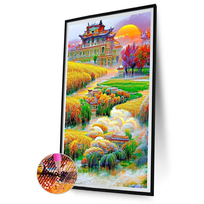 Dream Garden - Full Round Drill Diamond Painting 40*60CM