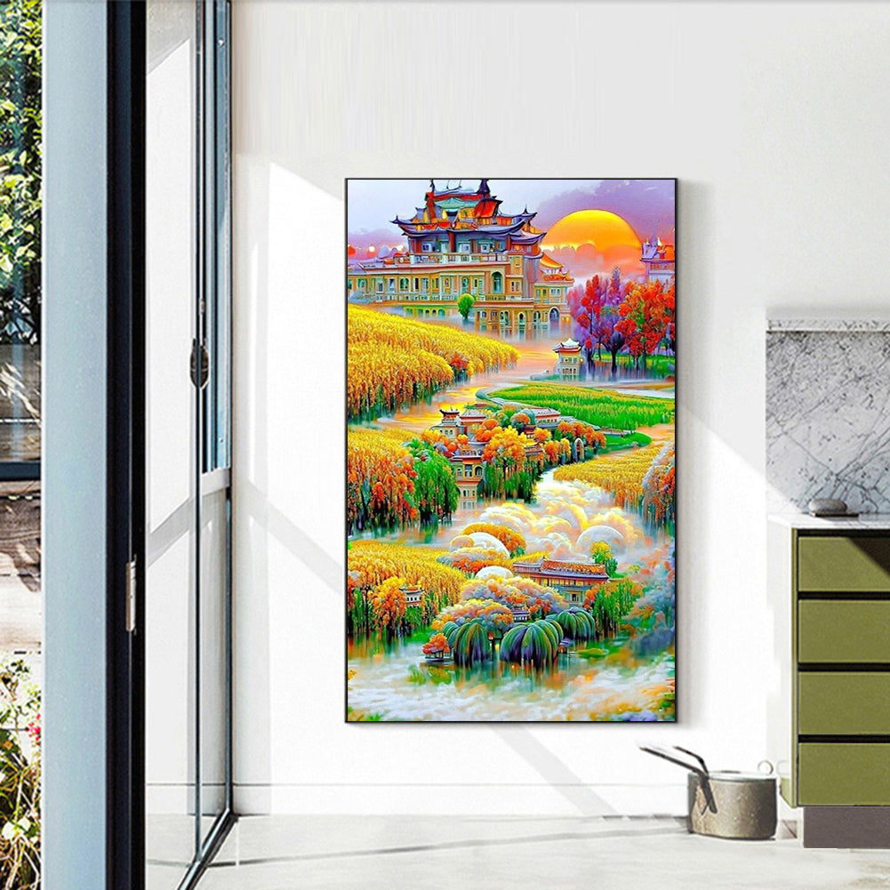 Dream Garden - Full Round Drill Diamond Painting 40*60CM