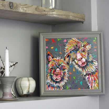 Alpaca 30*30CM(Canvas) Full Square Drill Diamond Painting